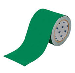 image of Brady Toughstripe Green Floor Marking Tape - 4 in Width x 100 ft Length - 16153