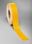 image of 3M Diamond Grade 973-71 Yellow Reflective Tape - 1 in Width x 50 yd Length - 0.01 to 0.014 in Thick - 22484