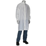 image of PIP Uniform Technology White Large Polyester Frock - 616314-61307
