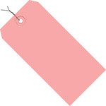 image of Pink 13 Point Cardstock Shipping Tags - 2 3/4 in Width - 9343