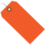 image of Shipping Supply Orange Vinyl Plastic Tags - 12752