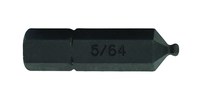 image of Bondhus ProGuard 5/64 in Ball Tip Insert Bit 11004 - Protanium Steel - 1 in Length