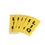 image of Brady 176238 Pipe Markers for IIAR - Vinyl - Yellow - B-946 - 62129