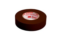 3M Temflex 1700C Brown Insulating Tape - 3/4 in Width x 66 ft Length - 7 mil Thick - Electrically Insulating - 50649