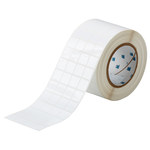image of Brady THT-50-423-10 Die-Cut Printer Label Roll - 0.75 in x 0.75 in - Polyester - White - B-423 - 30233