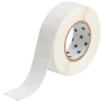 image of Brady THT-235-7425-2 Die-Cut Printer Label Roll - 1 in x 1 1/2 in - Polypropylene - White - B-7425 - 98401
