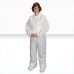 image of Alpha Pro Tech Critical Cover NuTech Disposable General Purpose Coveralls CV-64022 CV-64022-4 - Size Large/XL - White - 4