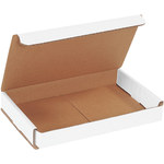 image of Oyster White Corrugated Mailer - 8 in x 5 in x 1 in - 11305