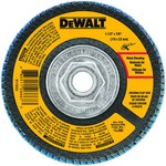 image of Dewalt Type 29 Flap Disc 26669 - Zirconia - 4 1/2 in - 80