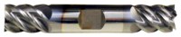 image of Bassett End Mill B05605 - 1/8 in - Carbide - 5 Flute - 1/8 in Straight Shank