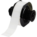 image of Brady B33-235-7425-AC Die-Cut Printer Label Roll - 1.5 in x 1 in - Polypropylene - White - B-7425 - 59983