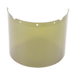 image of MSA V-Gard Light Gray Polycarbonate Visor - 8 in Width - 17 in Height - 641817-02607