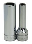 image of Williams JHWBD-611 6 Point Deep Socket - 3/8 in Drive - Deep Length - 2 1/8 in Length - 21112