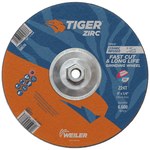 image of Weiler Tiger Zirc Grinding Wheel 58076 - 9 in - Zirconium - 24 - T