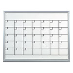 image of White Dry Erase Calendar - 13901