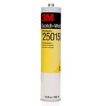 image of 3M Scotch-Weld EZ250150 One-Part Off-White Polyurethane Adhesive - Solid 0.1 gal Cartridge - 23559