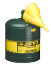 image of Justrite Safety Can 7150410 - Green - 14039