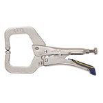 image of Irwin Vise-Grip Fast Release 6R Locking C-Clamp IRHT82585 - 6 in - 2 1/8 in Capacity