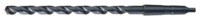 image of Cleveland 940E 41/64 in Taper Shank Drill C13840 - Right Hand Cut - Notched 118° Point - Steam Oxide Finish - 12 in Overall Length - 8 in Spiral Flute - High-Speed Steel