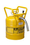 image of Justrite Accuflow Safety Can 7350230 - Yellow - 14087