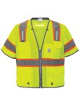 image of Global Glove FrogWear High-Visibility Vest GLO-315LED GLO-315LED-L - Size Large - HV Yellow/Green - 01729