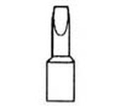 image of Weller PL153 Chisel Tip - Chisel - 03688