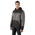image of Milwaukee M12 AXIS Men Heated Jacket Kit 205G-21M - Size Medium - Polyester - Gray - 77006