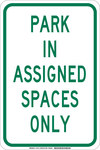 image of Brady B-401 High Impact Polystyrene Rectangle White Parking Restriction, Permission & Information Sign - 12 in Width x 18 in Height - 129709