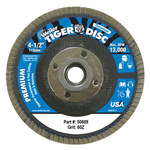 image of Weiler Tiger Type 29 Flap Disc 50609 - Zirconium - 4 1/2 in - 60 - Medium