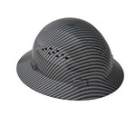 image of Jackson Safety Blockhead 370 Speed Dial Hard Hat 20620 - Size 6 1/2 - 8 in - Carbon Fiber Silver - 62121