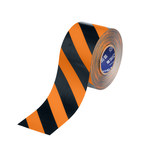 image of Brady ToughStripe Max Black, Orange Marking Tape - 4 in Width x 100 ft Length - 0.024 in Thick - 62905