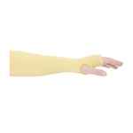 image of PIP Kut Gard Cut-Resistant Arm Sleeve MSK-T MSK-18T - Size 18 in - Yellow - 62720