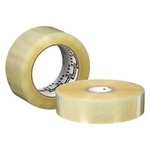 image of 3M Scotch 311+ High Tack Clear Box Sealing Tape - 72 mm Width x 100 m Length - 2.05 mil Thick - 53635