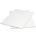 image of White White Corrugated Sheets - 40 in x 48 in - 2450