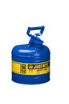 image of Justrite Safety Can 7120300 - Blue - 14003