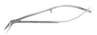 image of Excelta Two Star 349A Self-Opening Angulated Stainless Steel Scissor - 3 3/4 in - EXCELTA 349A
