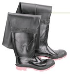 image of Dunlop Storm King Waterproof & Rain Boots 86049 860490900 - Size 9 - PVC - Black - 10725