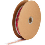 image of Brady Permasleeve 2HX-187-2-OR-J-2 Die-Cut Printer Sleeve - 0.984 in x 0.331 in - Polyolefin - Orange - B-7642 - 65453
