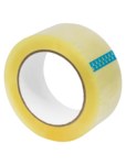 image of Global Glove Clear Box Sealing Tape - 2 in Width x 110 yd Length - 1.9 mil Thick
