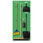 image of ACCUFORM AlumaLite PSB616GNBK Clean & Sweep Store-Board Kit - ACCUFORM PSB616GNBK