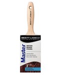 image of Bestt Liebco Master Water Based Stains Brush, Flat, Polyester/Nylon Material & 3 in Width - 65655