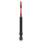 image of Milwaukee SHOCKWAVE Impact Duty Phillips Bit 48-32-4560 - Alloy Steel - 3.5 in Length - 48759