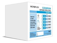image of Microflex High Five N58 White X-Small Powder Free Disposable Gloves - Food Grade - 12 in Length - Rough Finish - 4.5 mil Thick - N580