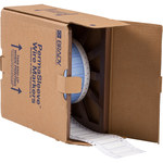 image of Brady PS-375-2-WT-3 Die-Cut Printer Sleeve - Polyolefin - White - B-342 - 02235