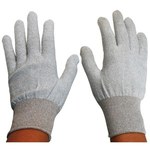 image of Desco 68122 ESD Inspection Glove - Large - Acrylic - DESCO 68122