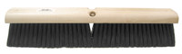 image of Weiler 420 Push Broom Head - 18 in - Polypropylene - Black - 42035