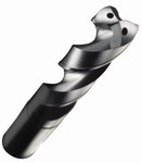image of Kyocera SGS Precision Tools 0.5512 in 140M Drill Bit - 140° Point - Spiral Flute - Right Hand Cut - 4.8819 in Overall Length - Carbide - 63987