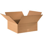 Shipping Supply Kraft Multi-Depth Corrugated Boxes - 16 in x 16 in x 6 in - SHP-1595