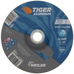 image of Weiler Tiger Aluminum Cutting Wheel 58211 - 7 in - Aluminum Oxide - 60 - S