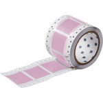 image of Brady Permasleeve PS-1000-2-PK Die-Cut Printer Sleeve - Polyolefin - Pink - B-342 - 98908